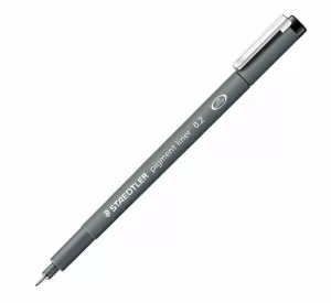 ROTULADOR CALIBRADO 02 STAEDTLER NEGRO