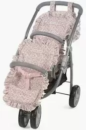 CARRITO GEMELAR ROSA