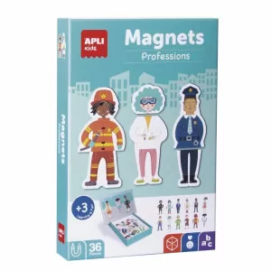 JUEGO MAGNETICO PROFESIONES 36 PIEZAS