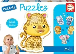 ANIMALES SALVAJES BABY PUZZLES