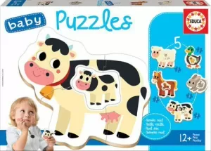 BABY PUZZLE ANIMALES GRANJA