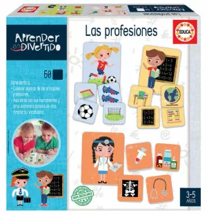 JUEGO APRENDER ES DIVERTIDO PROFESIONES