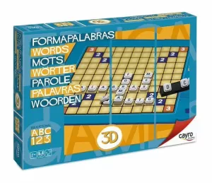 JUEGO DE MESA FORMAPALABRAS 3D