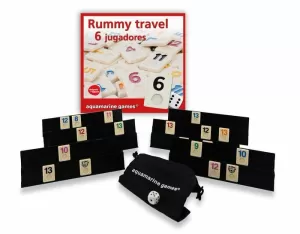 JUEGO TRAVEL RUMMY 6 JUGADORES