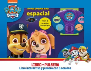 RESCATE ESPACIAL. LIBRO INTERACTIVO Y PULSERA CON SONIDOS PATRULL