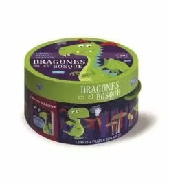 DRAGONES DEL BOSQUE CAJAS REDONDAS CON P