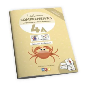 LECTURAS COMPRENSIVAS 4A CON PICTOGRAMAS PAUTA MONTESSORI