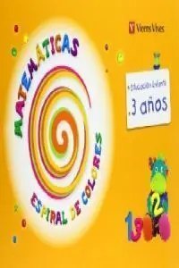 ESPIRAL DE COLORES. MATEMÁTICAS 3 AÑOS