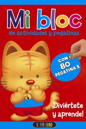 MI BLOC ACTIVIDADES Y PEGATINAS 80 PEGATINAS 3